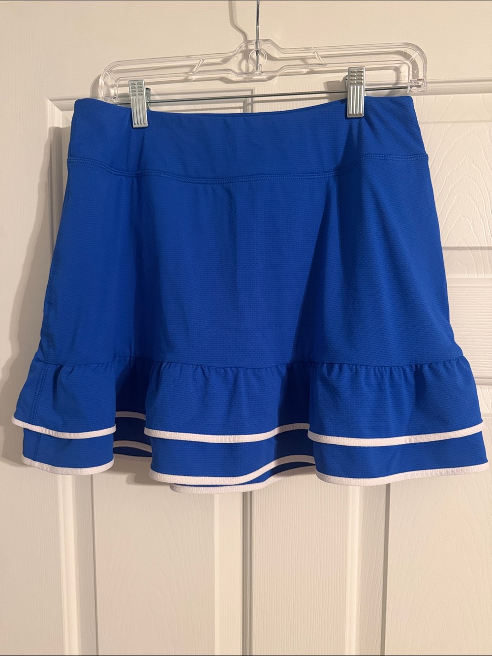 Gottex Royal Blue Skater Skirt with White Trim